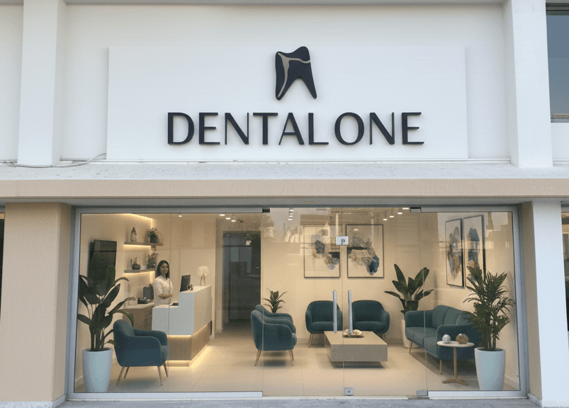 Interior view of the Dental One practice